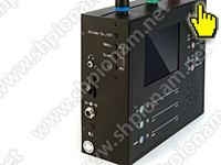 Обнаружитель беспроводных видеокамер Hunter Camera VS-125 боковая панель